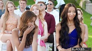 BLACKED Gorgeous Agatha Gets a BBC Creampie In Threesome