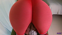 BIG ASS in FITNESS LEGINGS receive a CREAMPIE  LilyKoti