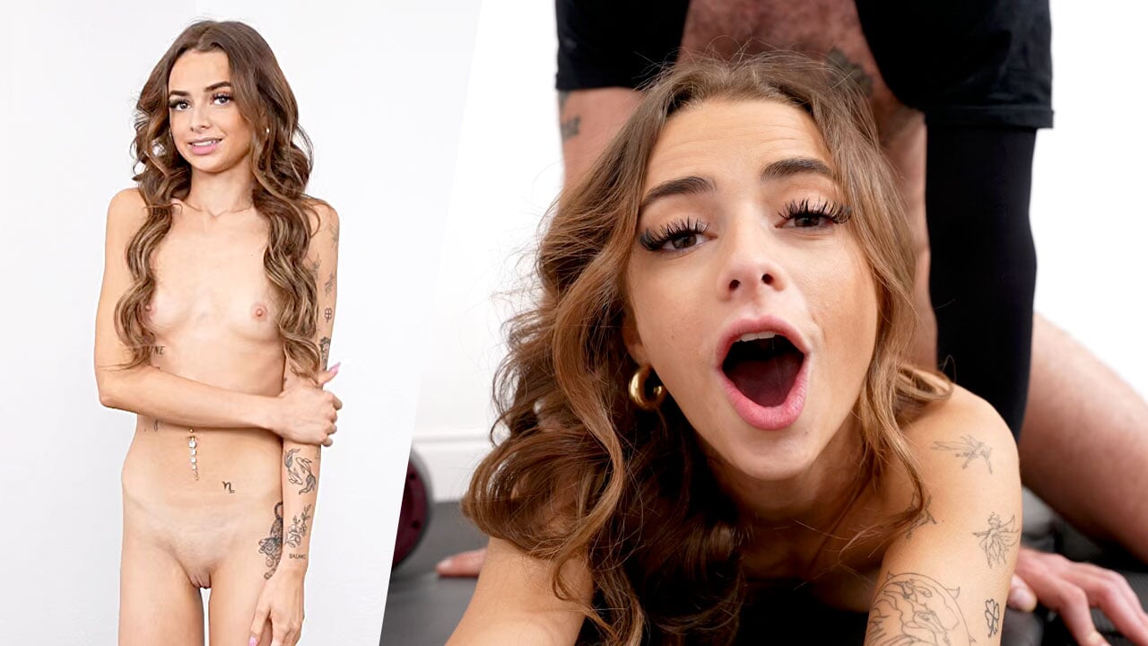 FIT18 – Nikki Nicole – I Creampie A 100lb Petite And Skinny Doll Like Teen – 60FPS POV