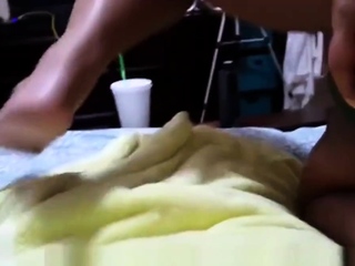 me with a huge dildo in my ass