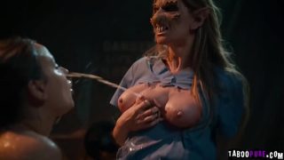 Tommy Pistol gets his dick back but now he has to fulfill his half of the deal by having a threesome with the monster and the nurse