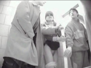 Blonde Girl creampie in the WC