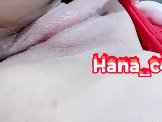 Sexy amateur close up creampie