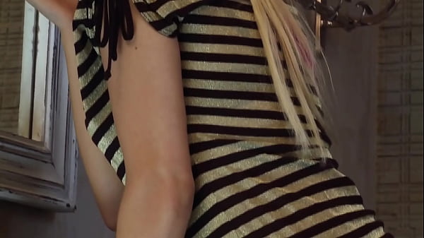 Footjob Leads To A Deep Fuck Against The Sink For This Cute Blonde SQF