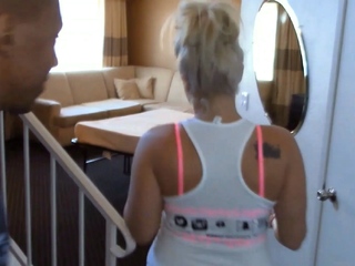 Taylor Leigh journey into first black creampie