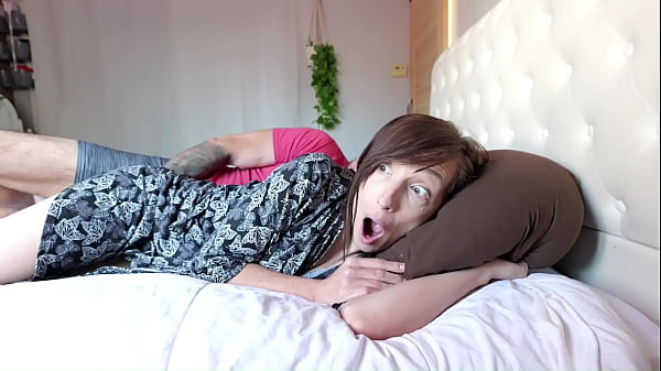 Stepdad accidentally mistakens stepdaughter as wife, leaving her creampied. CUM COVERED