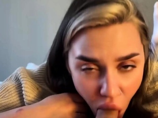 Hot stepsis enables oral job and creampie on her awesome