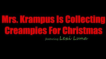 Mrs Krampus Is Collecting Creampies For Christmas