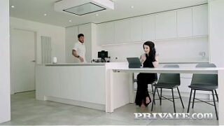 Private.com – Alessa Savage Fucks in Her Stockings and Gets a Creampie