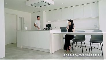 Private.com – Alessa Savage Fucks in Her Stockings and Gets a Creampie