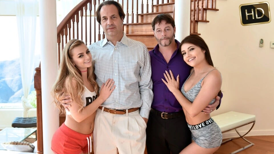 DaughterSwap – “Please, don’t tell my stepdad! I will do everything” Adria Rae & Cara Stone pt.2