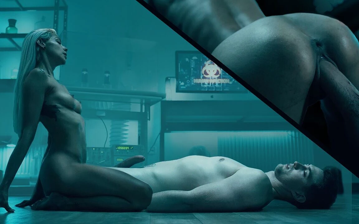 Horny Doctor Fucks Lab Partner Before Unbirthing Him