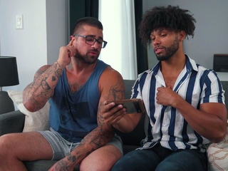 Tony Genius Takes Virgin Ryan Bones Anal Creampie