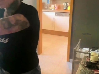 Danielle anal sex toy with fake penis action