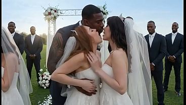 Spa BBC!!!! (“Alternative marriage”) 8 Bisexual BRIDES getting STRETCHED by huge BBCs gaped wrecked hotwife cuckold interracial gangbang creampie amador swinger big pussy anal hard big [AI Generated]