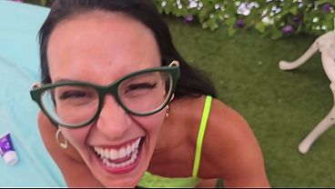 Pool Party Slut Wants Creampie Deep In Her Tight Pussy